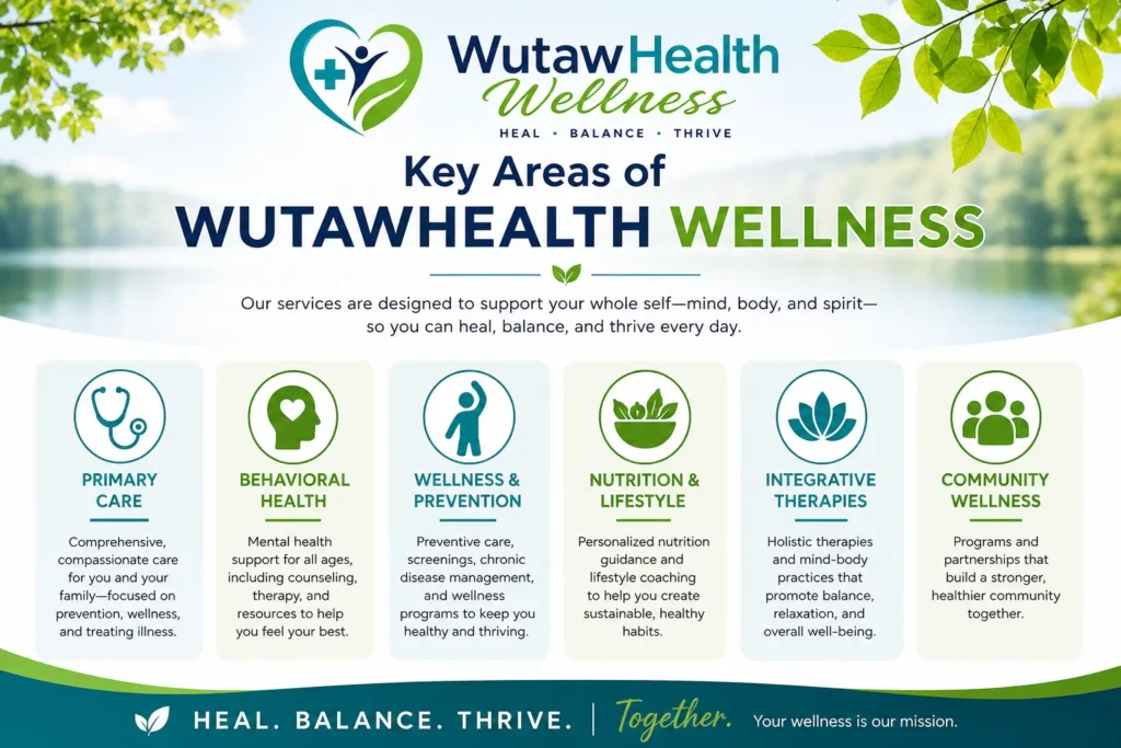 Key Areas of WutawHealth Wellness