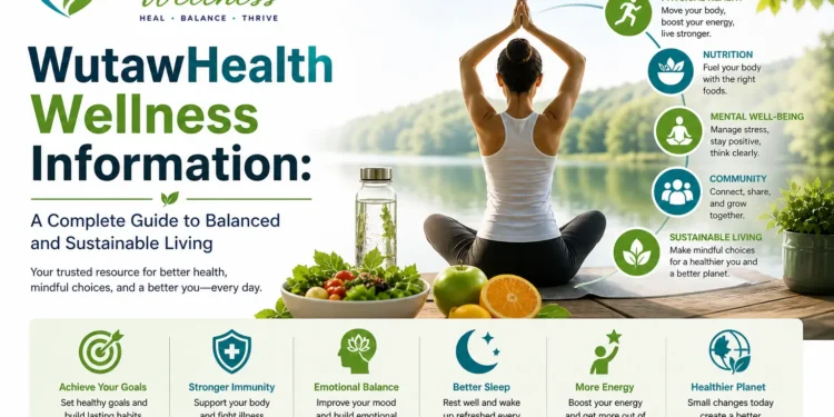 WutawHealth Wellness Information A Complete Guide to Balanced and Sustainable Living