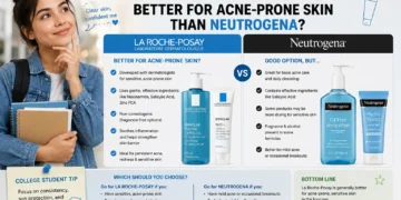 i am a college student. are la roche-posay products better for acne-prone skin than neutrogena?